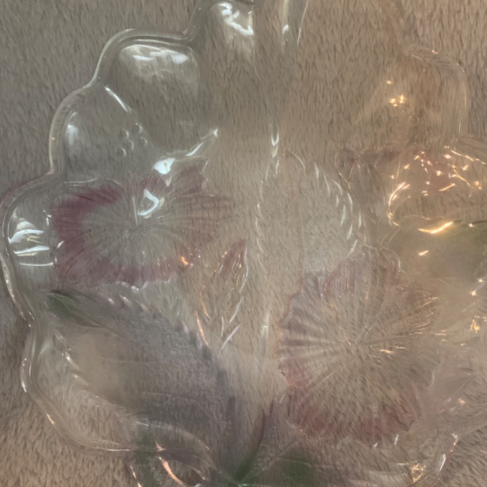 Glass candy dish. - Picture 4 of 5